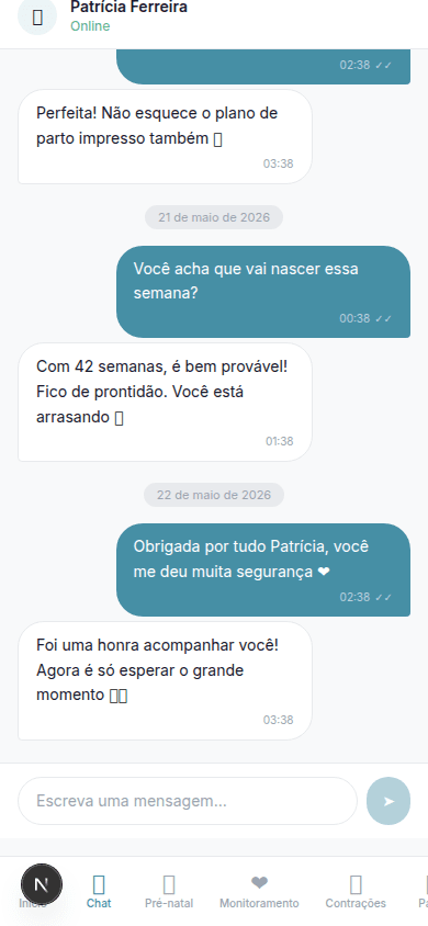 Chat em tempo real